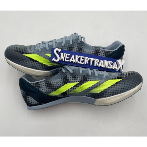 Adidas Adizero Prime SP2 Wonder Blue Lucid Lemon Track Spikes Mens Sz 12 IE2765 main image 5